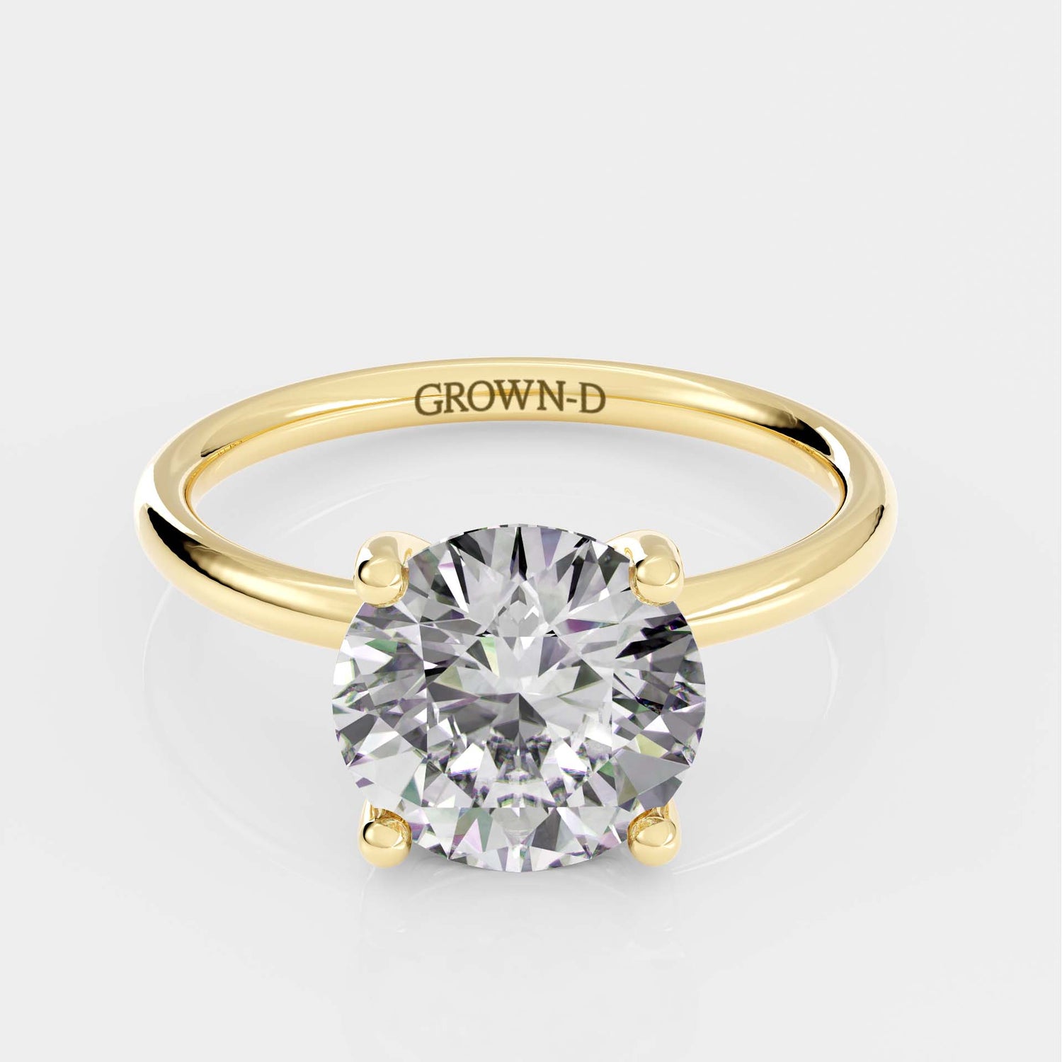 Round Solitaire With Diamond Halo – 1.5 CT