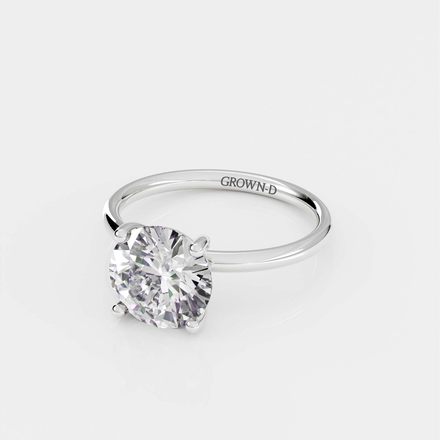Round Solitaire With Diamond Halo – 1.5 CT