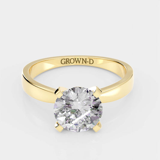 Classic Massive Ring Round Solitaire – 1.5 CT