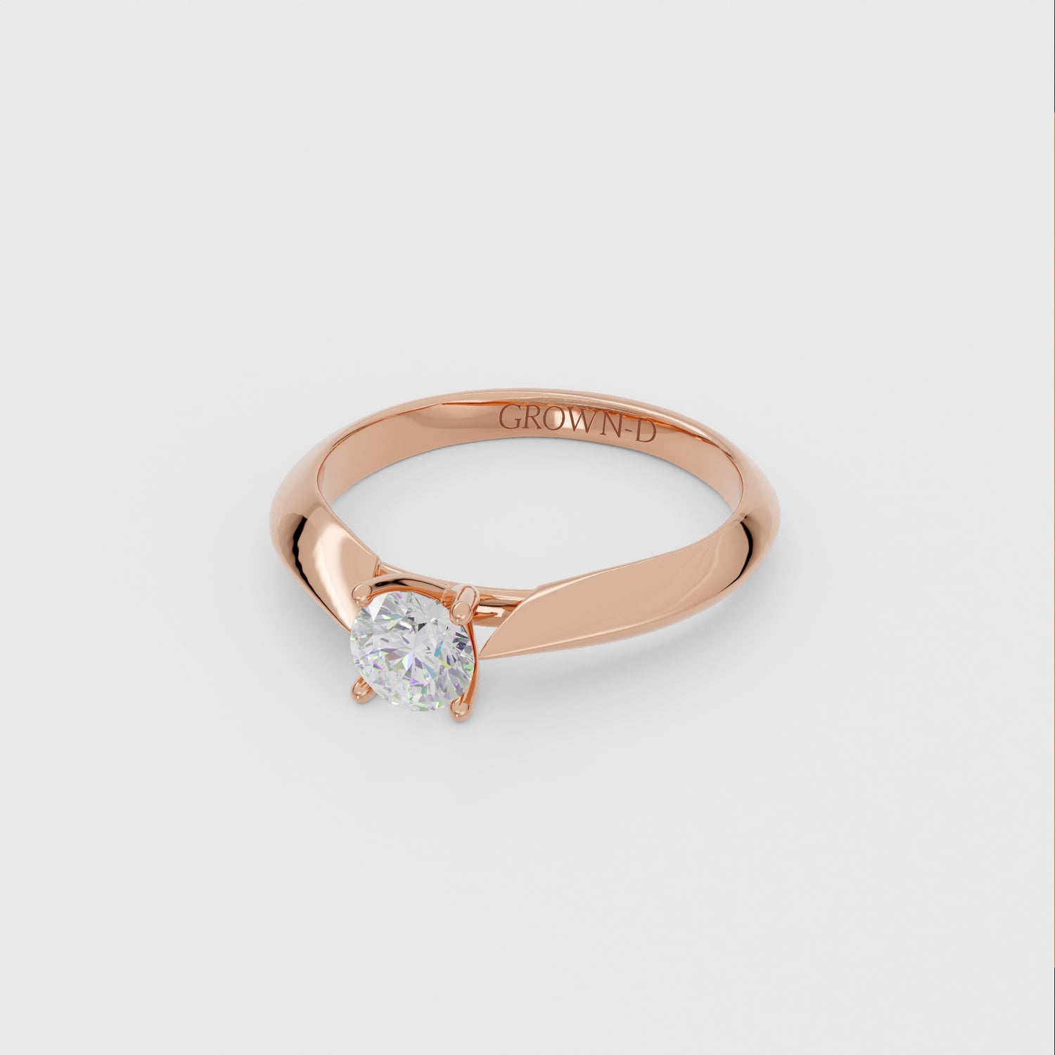 Round Solitaire With Pavé Halo – 2 CT