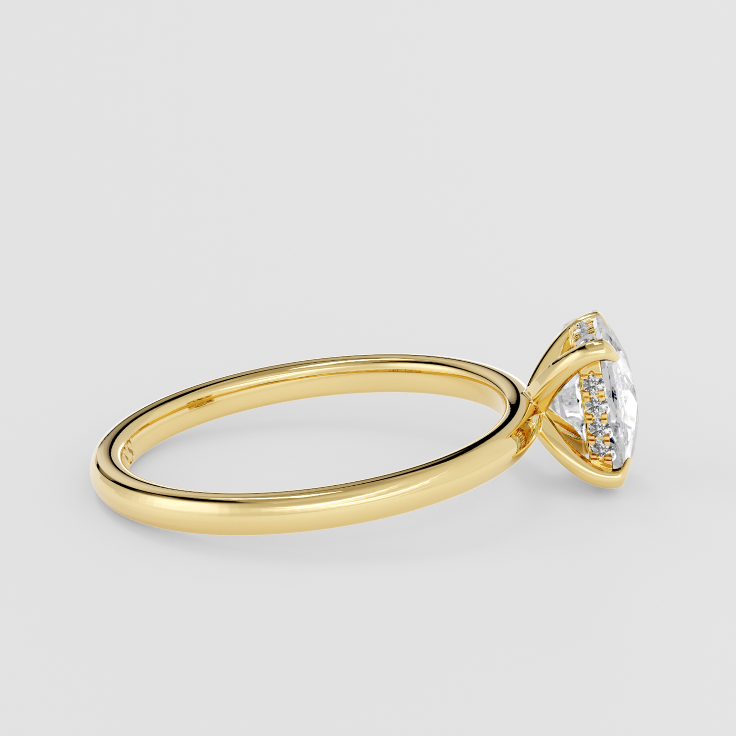 Cushion Solitaire With Four Prong Setting – 1 CT