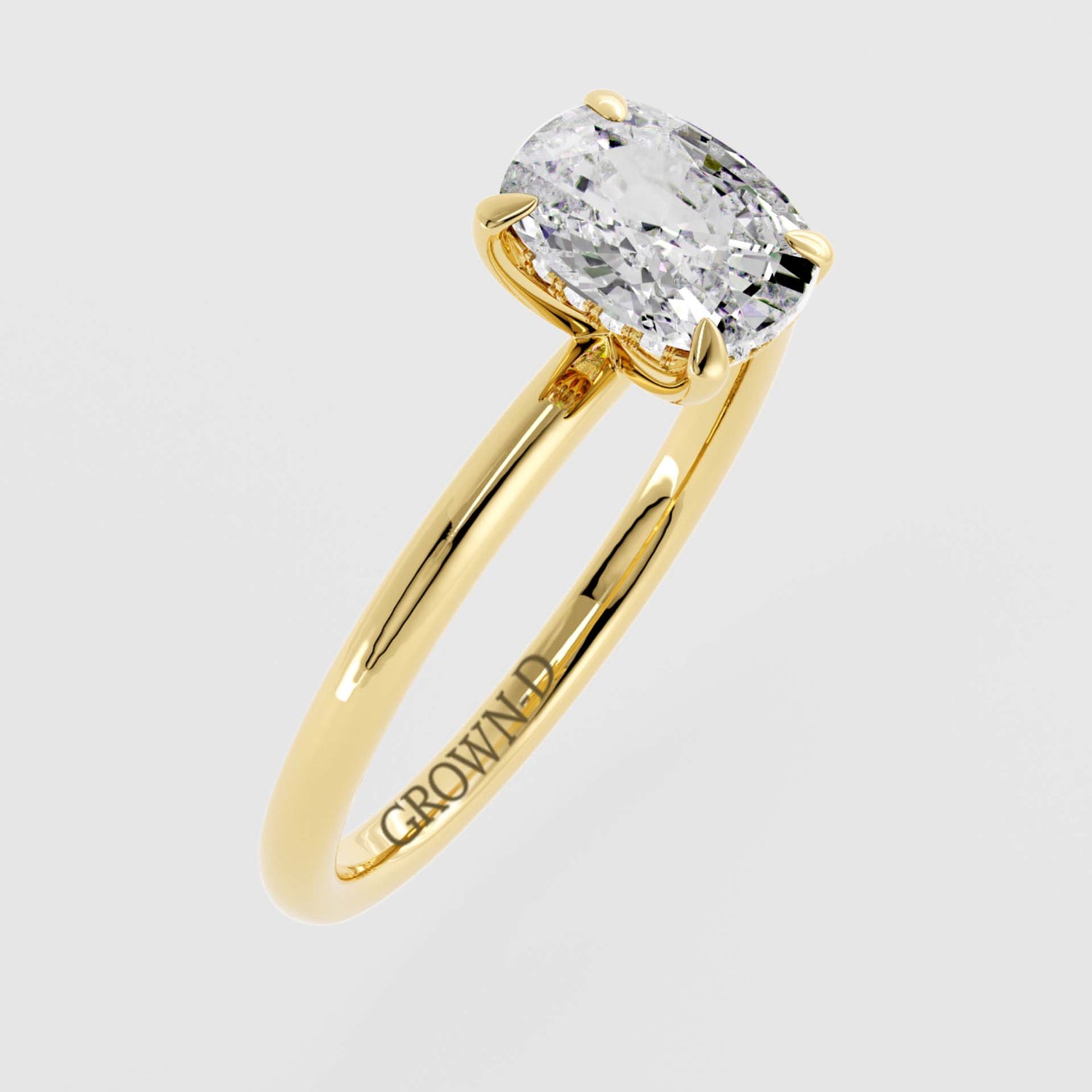 Cushion Solitaire With Four Prong Setting – 1 CT