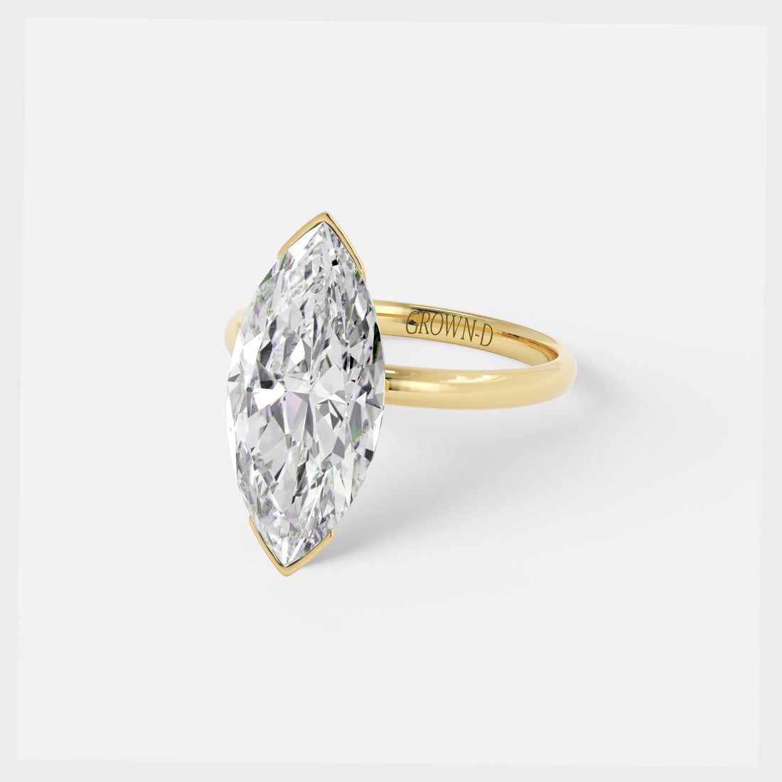 Marquise Solitaire With Six Prong Setting – 4 CT