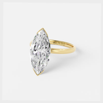 Marquise Solitaire With Six Prong Setting – 4 CT