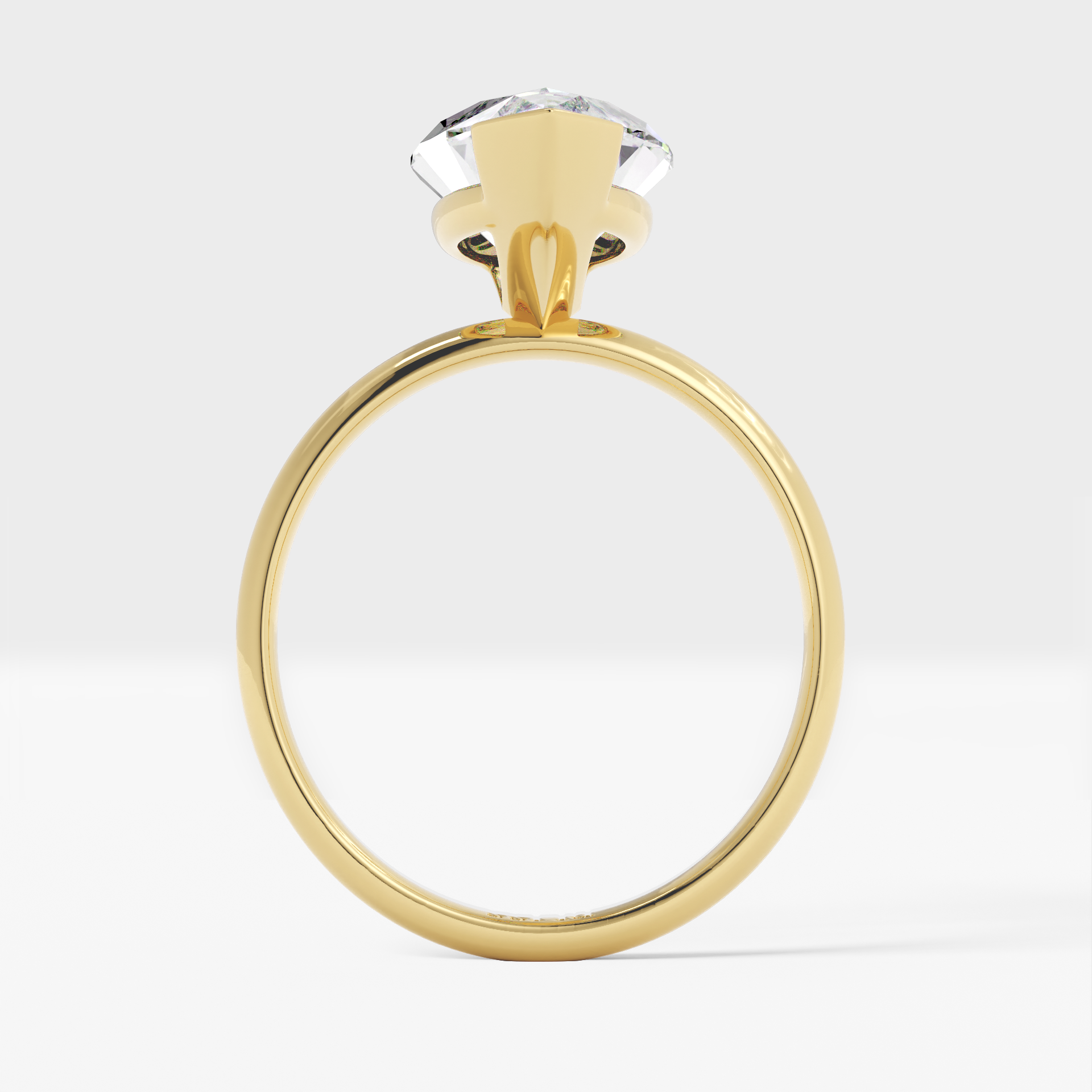 Marquise Solitaire With Six Prong Setting – 4 CT