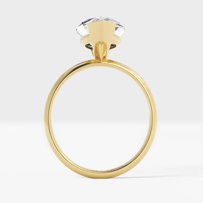 Marquise Solitaire With Six Prong Setting – 4 CT