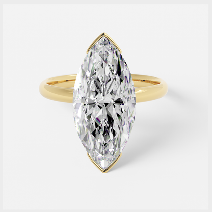 Marquise Solitaire With Six Prong Setting – 4 CT