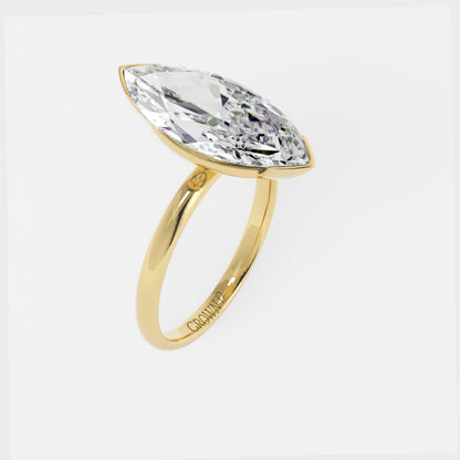 Marquise Solitaire With Six Prong Setting – 4 CT