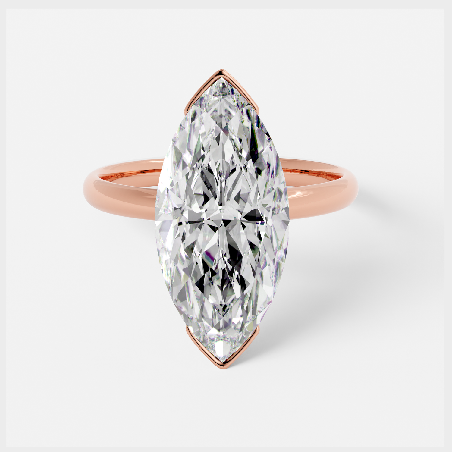Marquise Solitaire With Six Prong Setting – 4 CT
