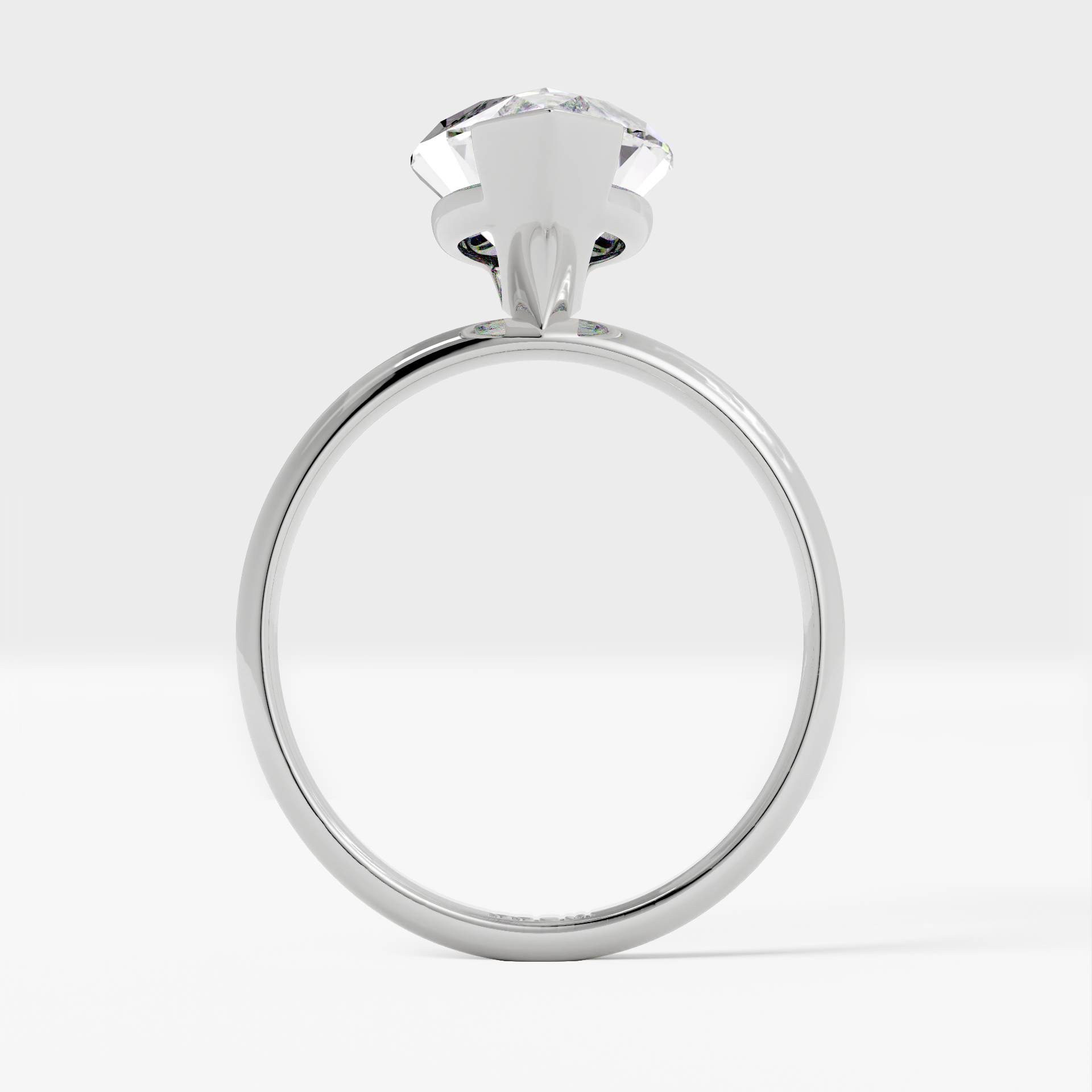 Marquise Solitaire With Six Prong Setting – 4 CT