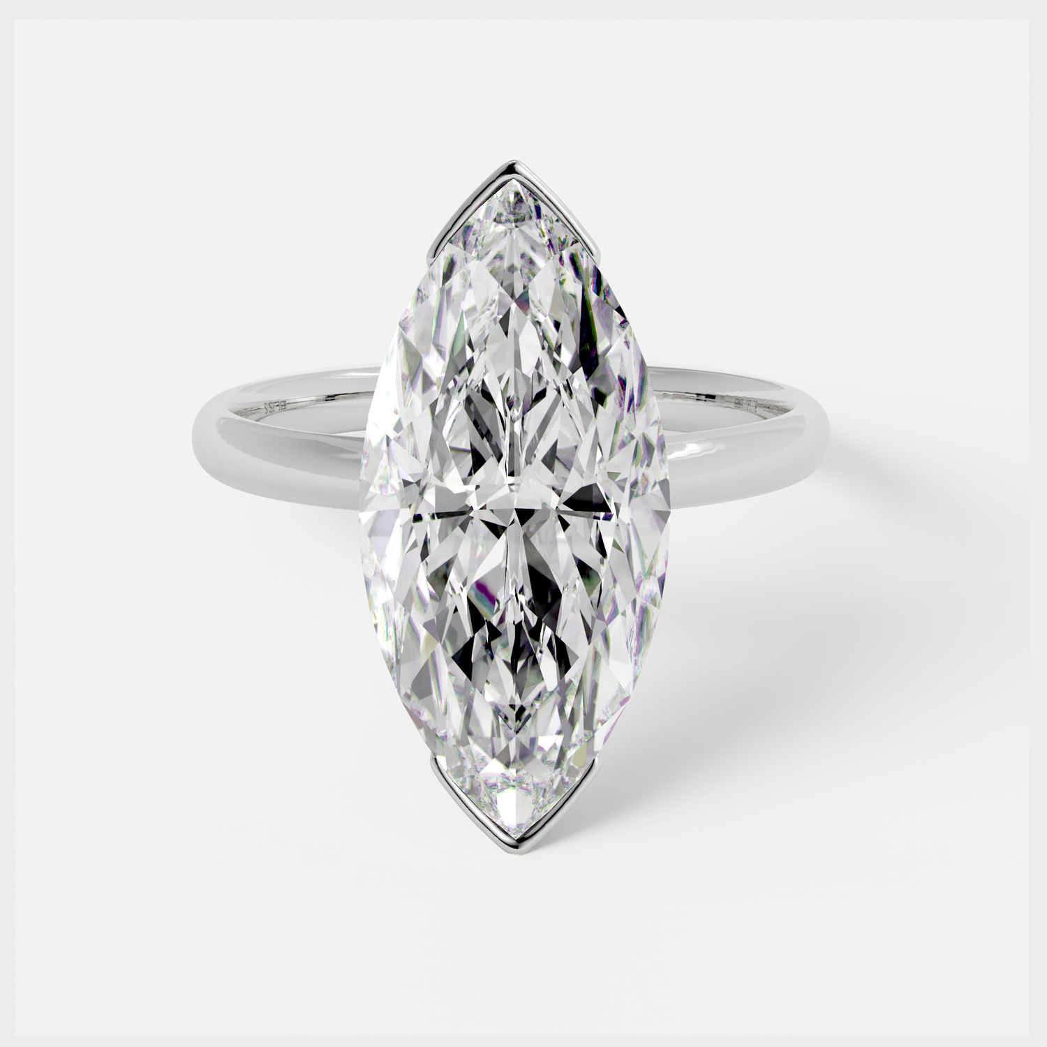Marquise Solitaire With Six Prong Setting – 4 CT