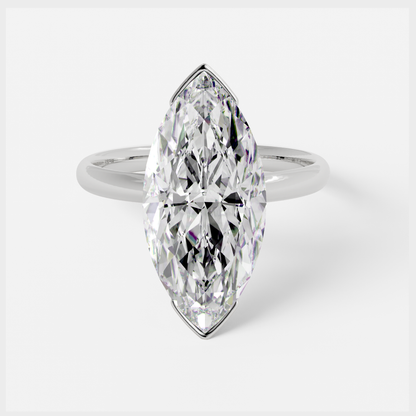 Marquise Solitaire With Six Prong Setting – 4 CT