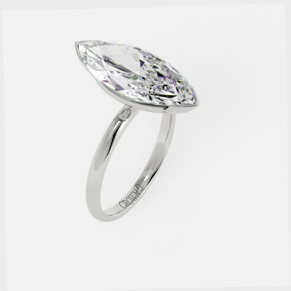 Marquise Solitaire With Six Prong Setting – 4 CT