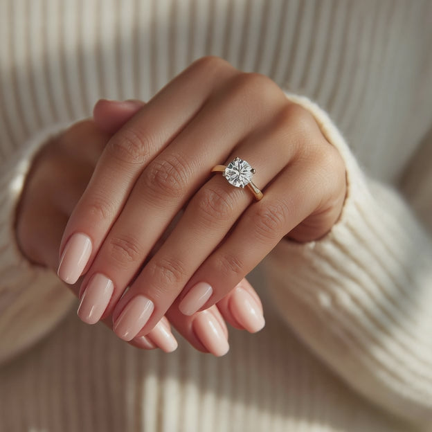 Classic Massive Ring Round Solitaire – 1.5 CT