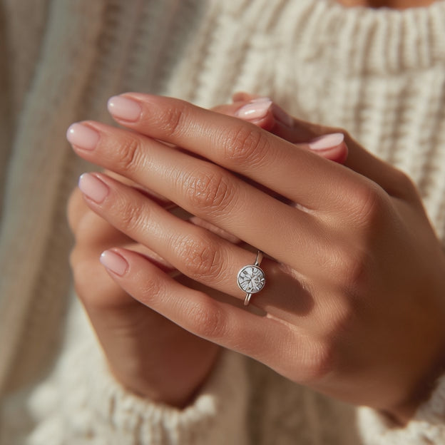 Limited Round Bezel Setting Ring – 1.5 CT