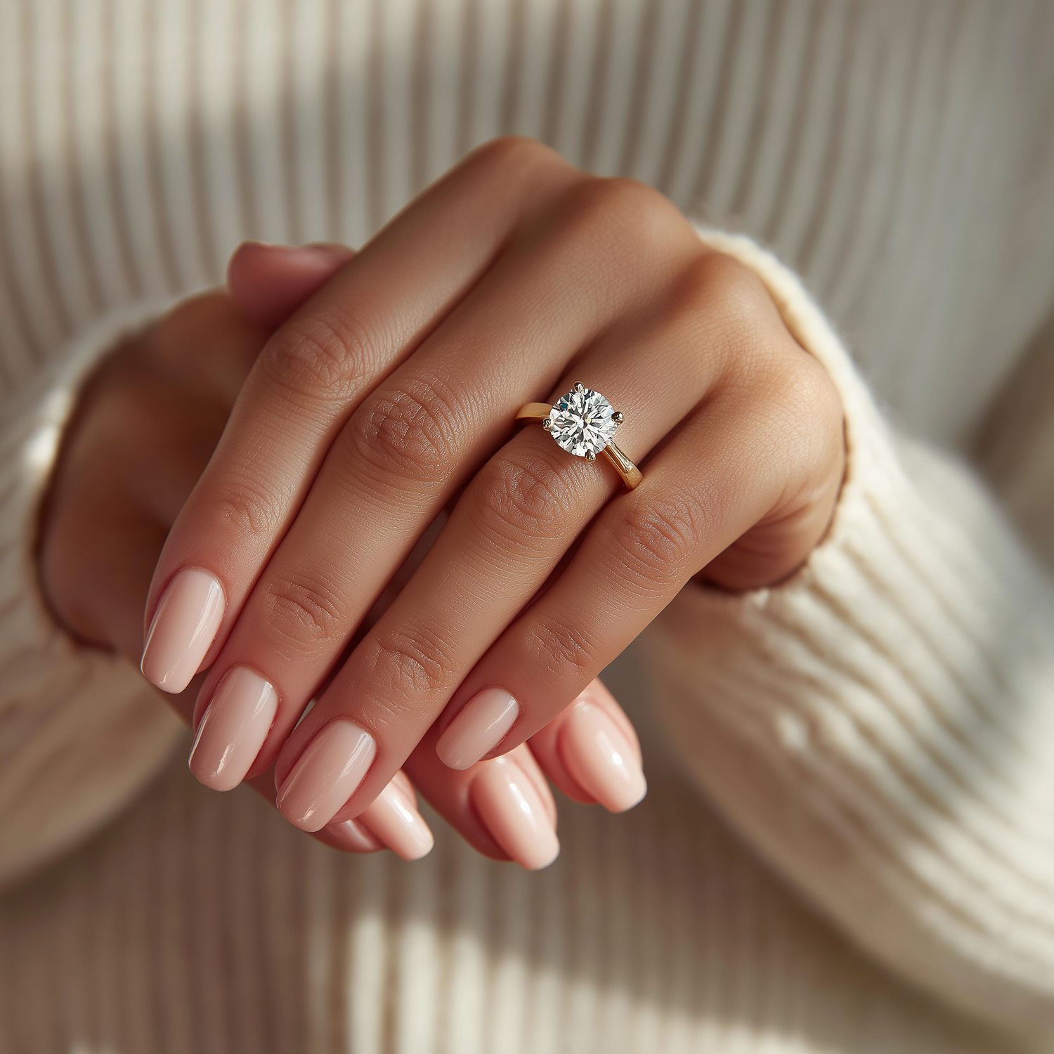 Classic Massive Ring Round Solitaire – 1.5 CT